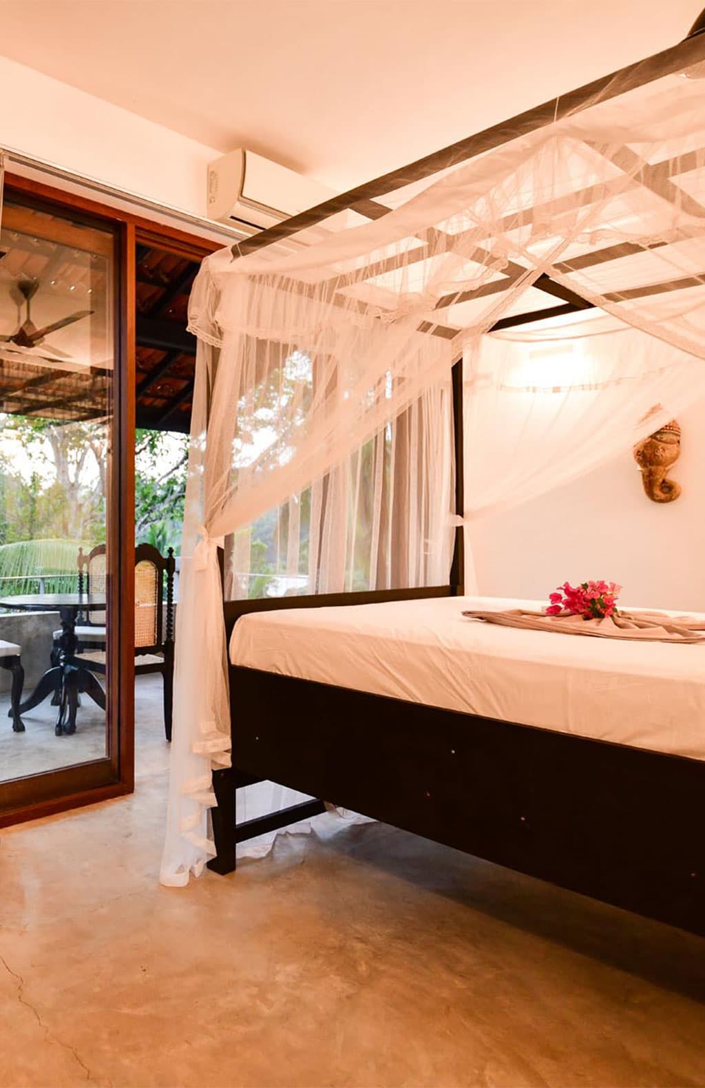 Penthouse Suite at Tropical House Jungleside Villa, Hikkaduwa, Sri Lanka.