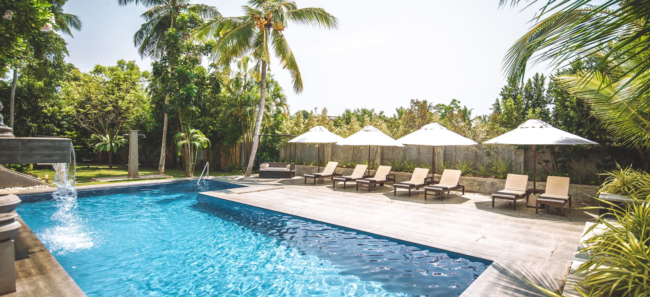 Tropical House Jungleside Villa, Hikkaduwa Sri Lanka – Swimming pool