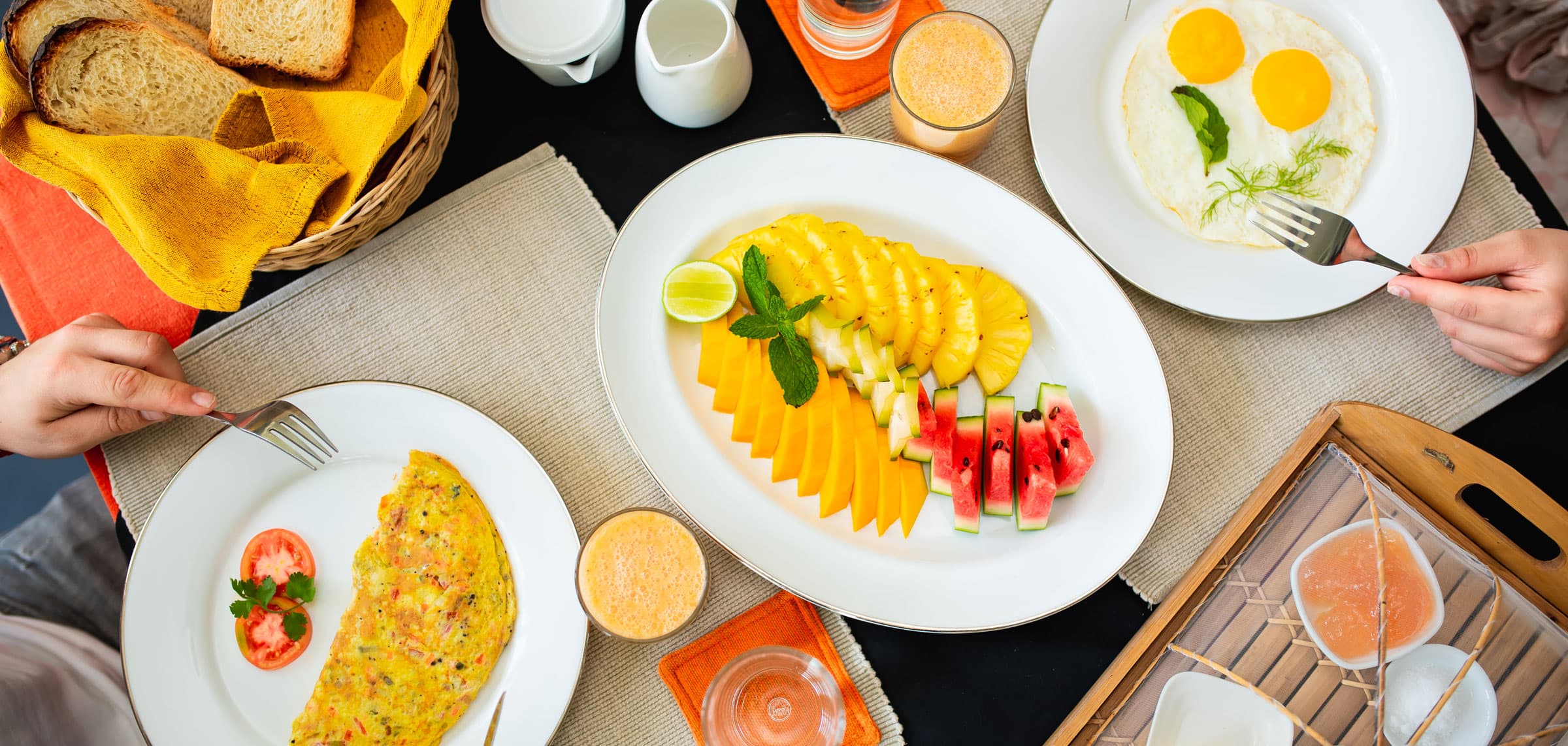 Essen im Tropical House Jungleside Villa – Bestes Hotel in Hikkaduwa, Hikkaduwa Hotels