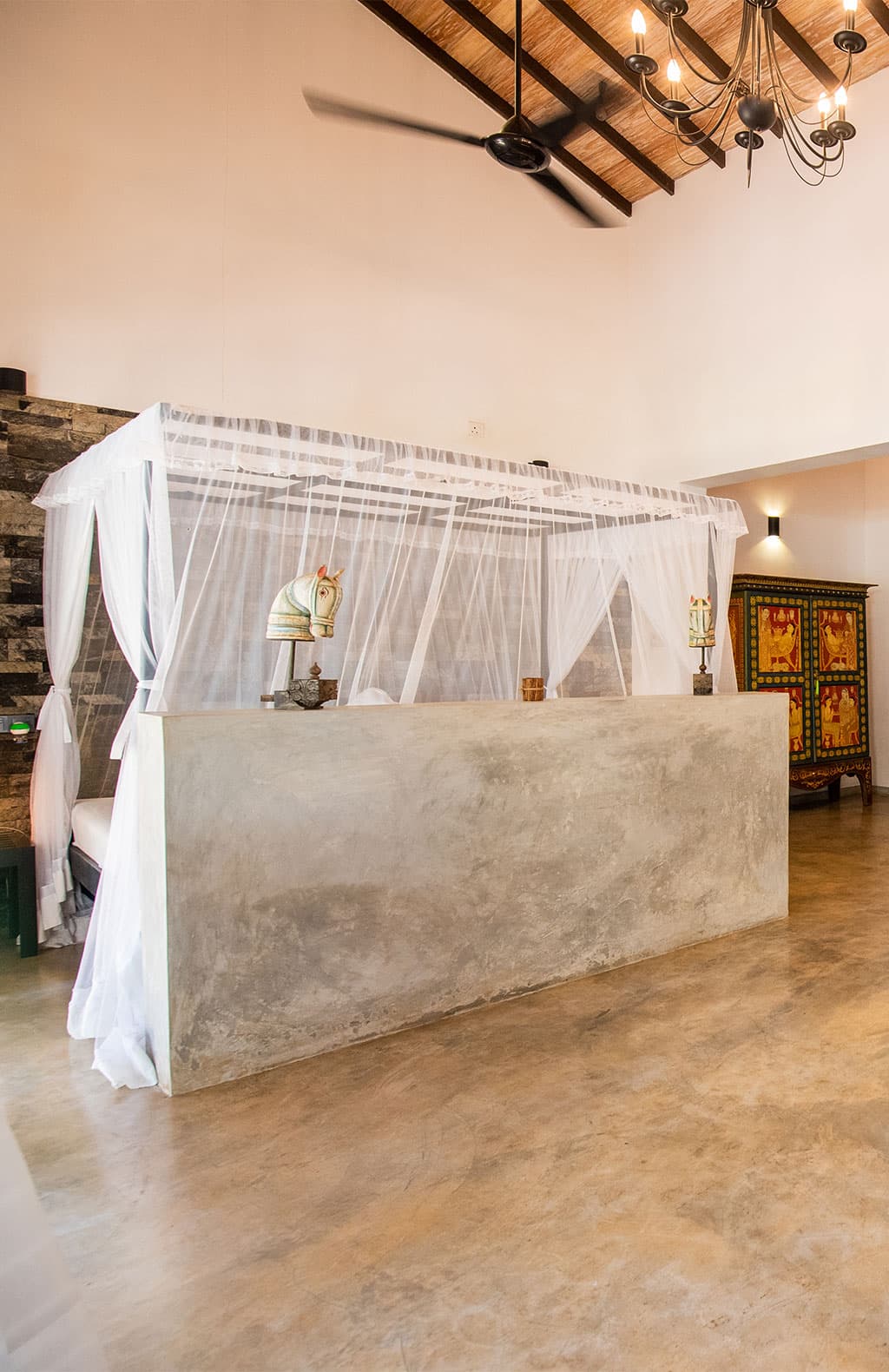 Cinnamon Suite im Tropical House Jungleside Villa, Hikkaduwa, Sri Lanka.